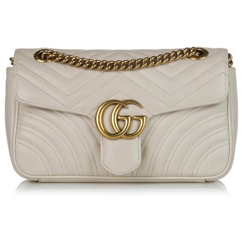 borsa gucci bianca tracolla|gucci borse.